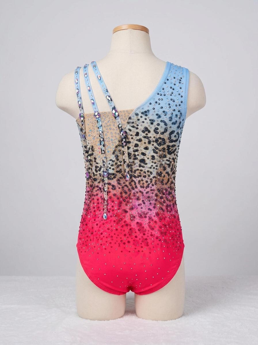 New leopard ambre leotard for gymnastics — photo 2