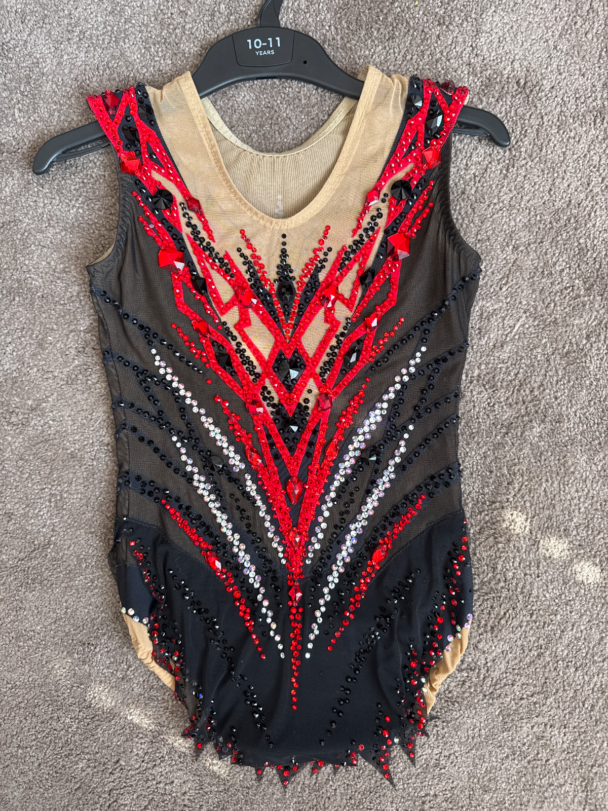 Luxury rhythmic gymnastics leotard  Preciosa + luxury Chinese crystals — photo 3