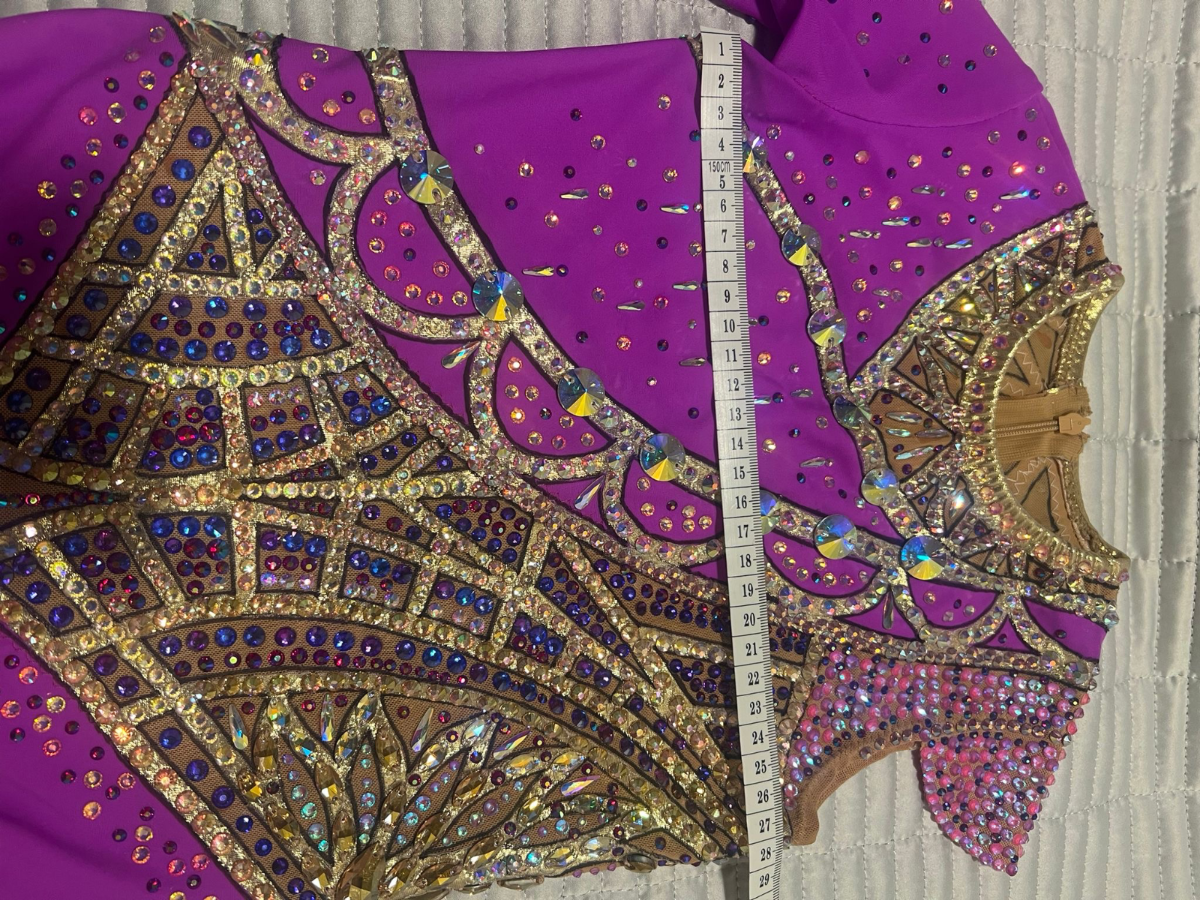 Designer exclusive  hand made leotard for gymnastics — photo 6