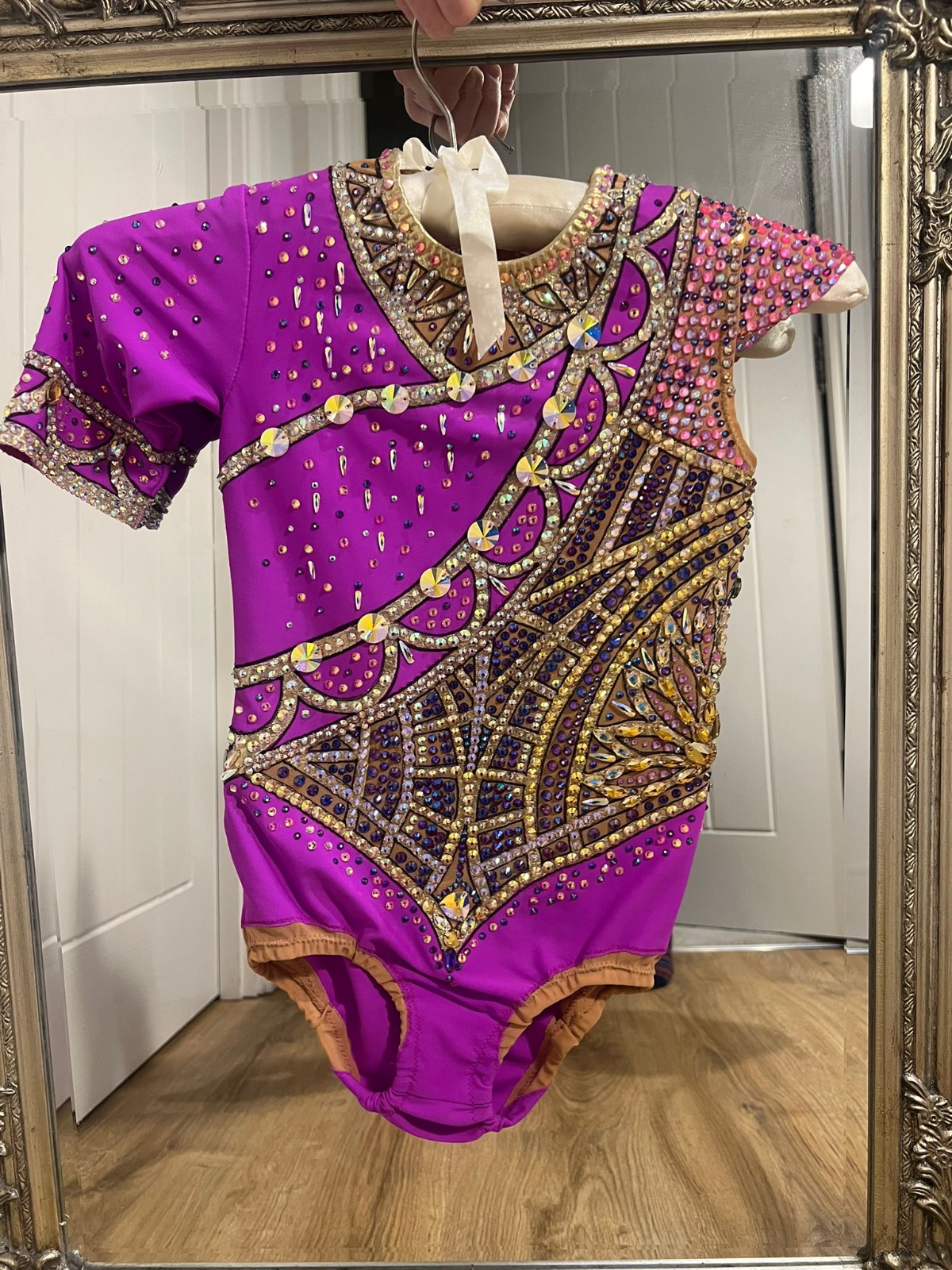 Designer exclusive  hand made leotard for gymnastics — photo 3