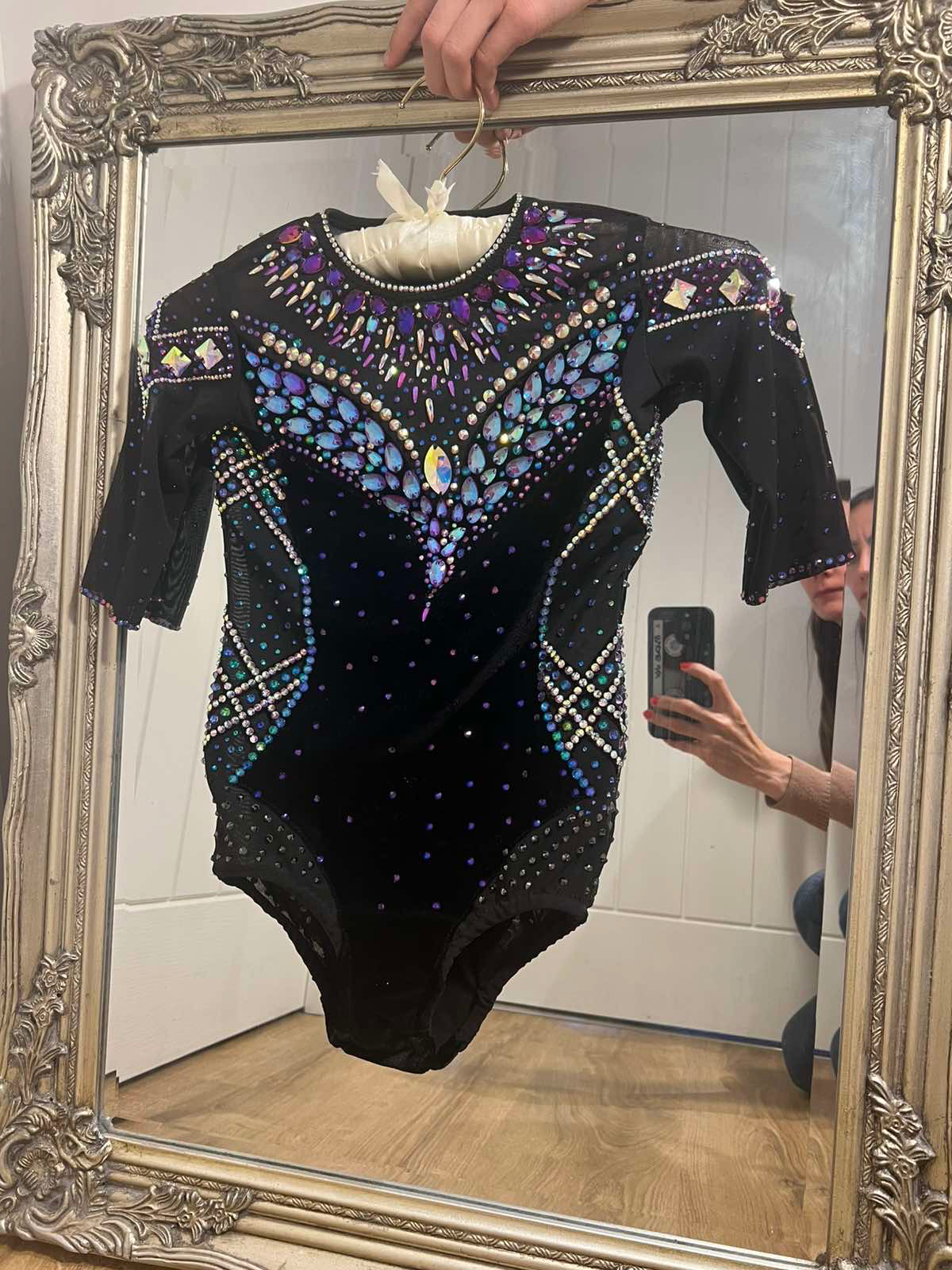 Rhythmic gymnastics leotard, age 8-9-10 years, brand new — photo 3