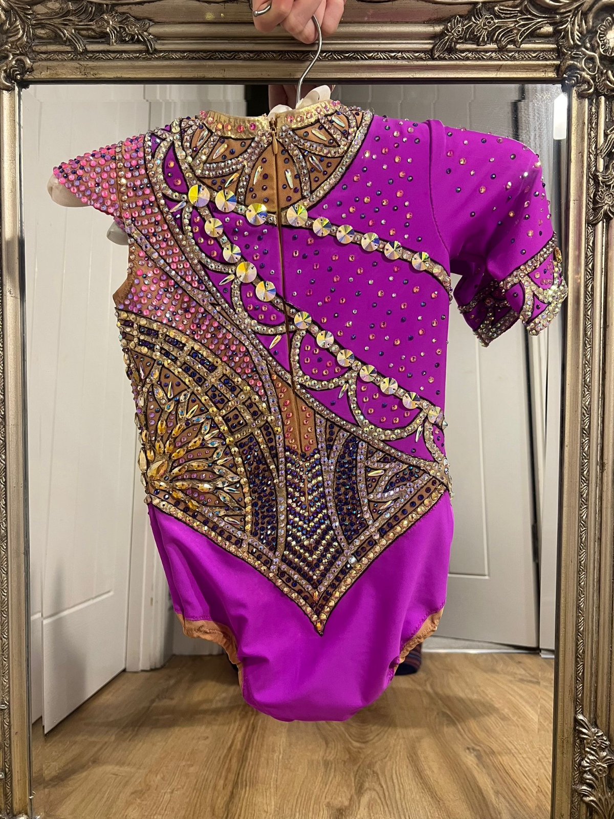 Designer exclusive  hand made leotard for gymnastics — photo 4