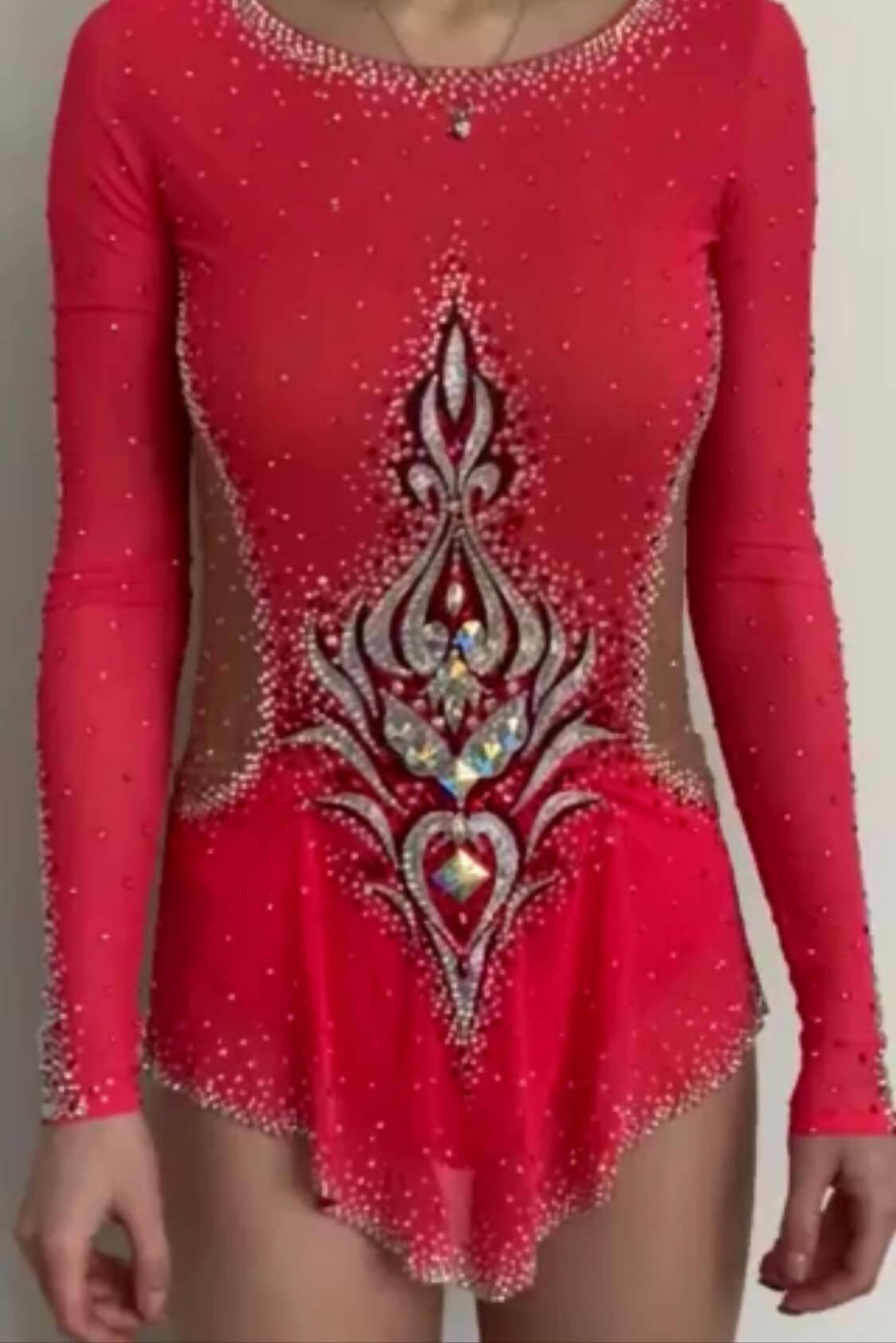 Leotard Red Rose — photo 3