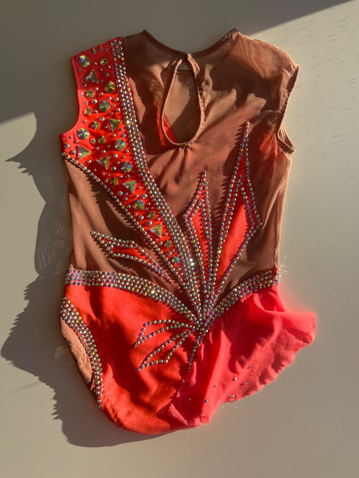 Vibrant Leotard with Crystals — photo 4