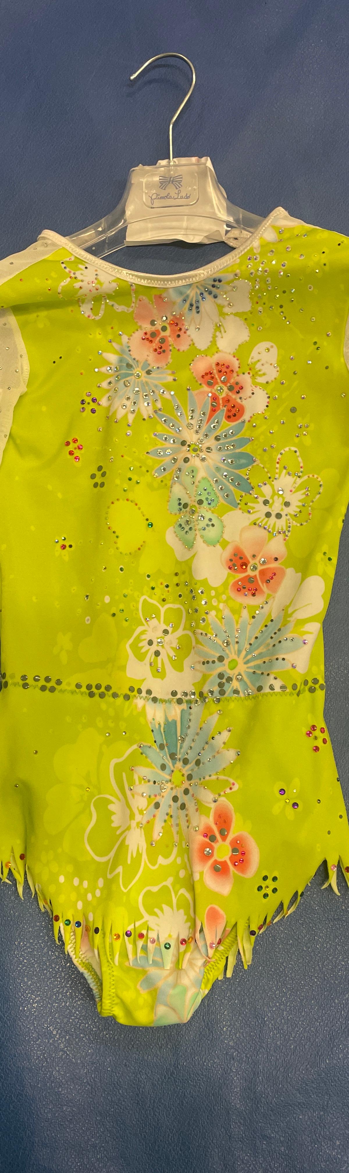 White Green leotard — photo 3