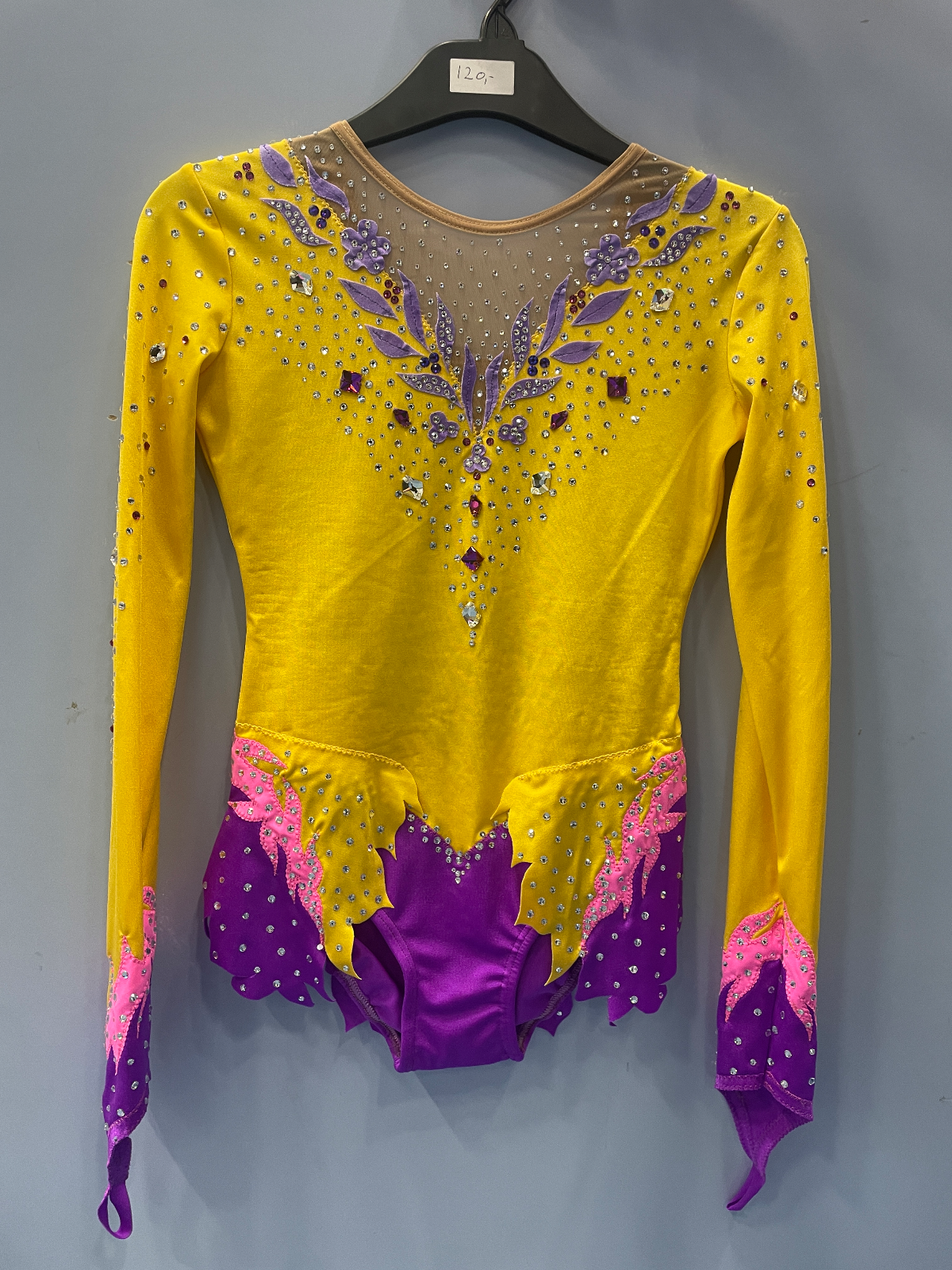 Brand New Sur-mesure Rhythmic Gymnastics Leotard - Size 14ans — photo 3