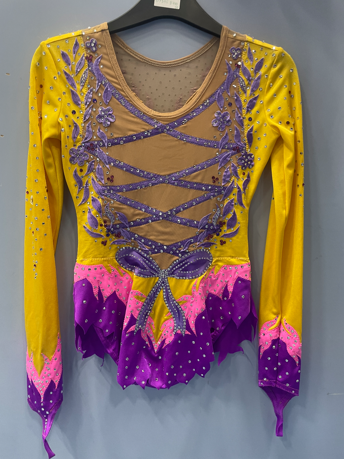 Brand New Sur-mesure Rhythmic Gymnastics Leotard - Size 14ans — photo 4